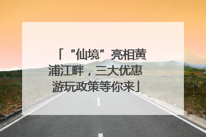 “仙境”亮相黄浦江畔，三大优惠游玩政策等你来