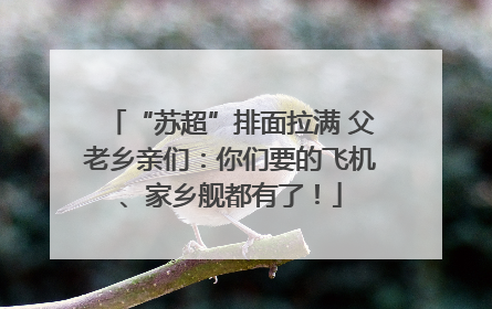 “苏超”排面拉满 父老乡亲们：你们要的飞机、家乡舰都有了！