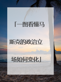 一图看懂马斯克的政治立场如何变化