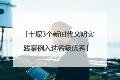 十堰3个新时代文明实践案例入选省级优秀