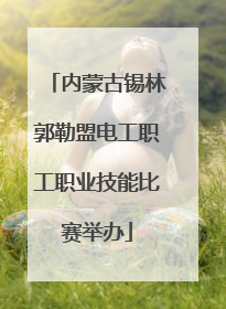 内蒙古锡林郭勒盟电工职工职业技能比赛举办