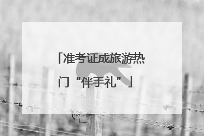 准考证成旅游热门“伴手礼”