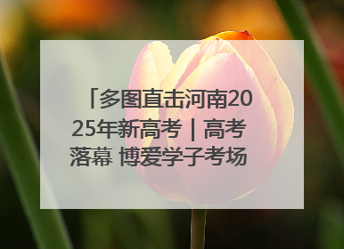 多图直击河南2025年新高考｜高考落幕 博爱学子考场外收获暖心祝福