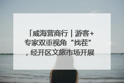 威海营商行｜游客+专家双重视角“找茬”，经开区文旅市场开展暑期前“体检”