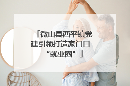 微山县西平镇党建引领打造家门口“就业圈”