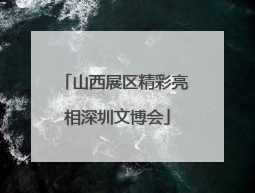 山西展区精彩亮相深圳文博会
