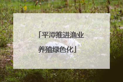 平潭推进渔业养殖绿色化