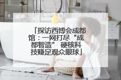 探访西博会成都馆：一网打尽“成都智造” 硬核科技赚足观众眼球