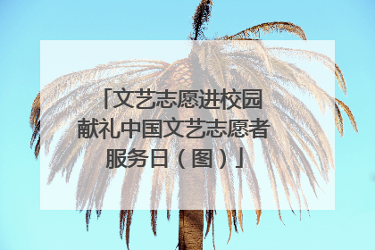 文艺志愿进校园 献礼中国文艺志愿者服务日（图）