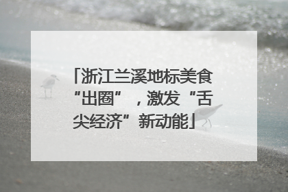 浙江兰溪地标美食“出圈”，激发“舌尖经济”新动能