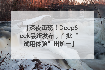 深夜重磅！DeepSeek最新发布，首批“试用体验”出炉→