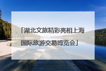 湖北文旅精彩亮相上海国际旅游交易博览会