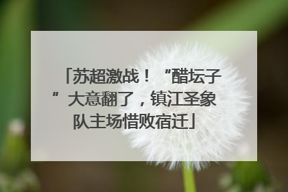 苏超激战！“醋坛子”大意翻了，镇江圣象队主场惜败宿迁