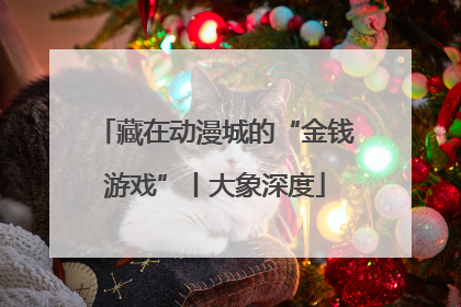 藏在动漫城的“金钱游戏”丨大象深度
