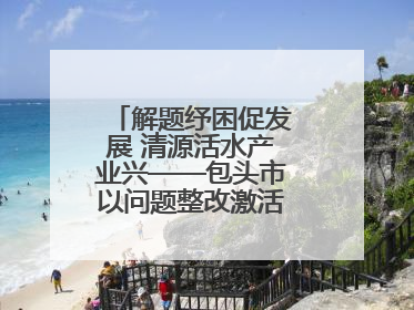 解题纾困促发展 清源活水产业兴——包头市以问题整改激活绿色发展脉动