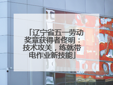 辽宁省五一劳动奖章获得者佟明：技术攻关，练就带电作业新技能