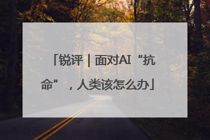 锐评｜面对AI“抗命”，人类该怎么办