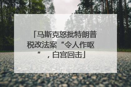 马斯克怒批特朗普税改法案“令人作呕”，白宫回击
