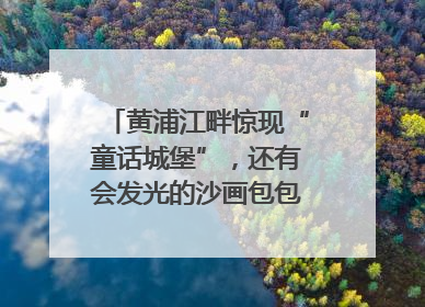 黄浦江畔惊现“童话城堡”，还有会发光的沙画包包？｜宝藏小店