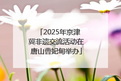 2025年京津冀非遗交流活动在唐山曹妃甸举办