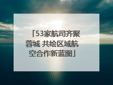 53家航司齐聚蓉城 共绘区域航空合作新蓝图